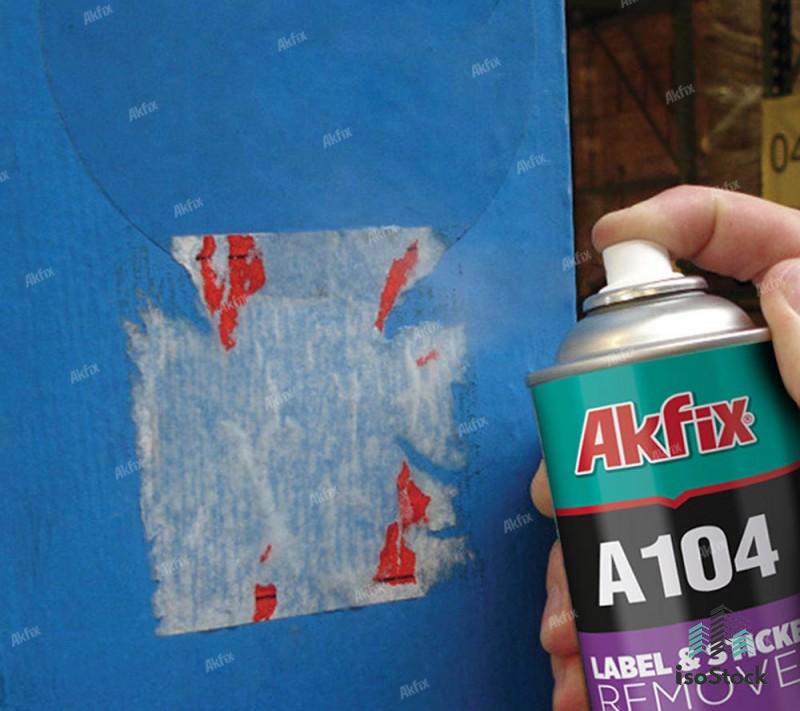 Akfix A104  Spray pentru îndepărtarea etichetelor autocolante, 200 ml