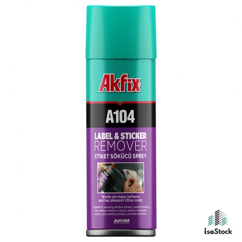 Akfix A104  Spray pentru îndepărtarea etichetelor autocolante, 200 ml