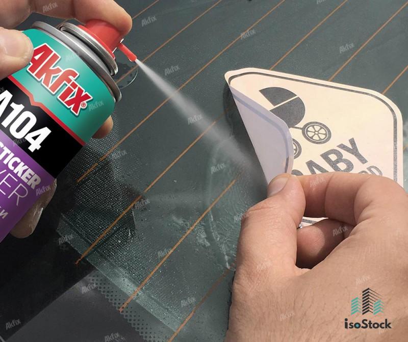 Akfix A104  Spray pentru îndepărtarea etichetelor autocolante, 200 ml