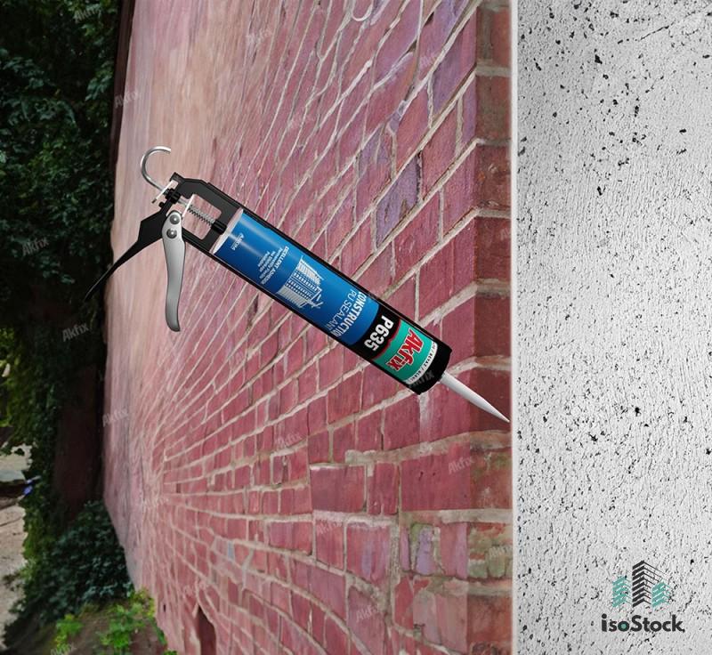 Akfix P635 Silicon etanșant poliuretanic pentru construcții ALB, 310 ml