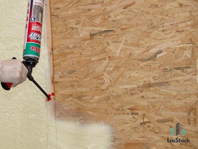 Akfix Thermcoat Spumă poliuretanică termo-fonoizolantă, aplicare cu pistol, 850 ml