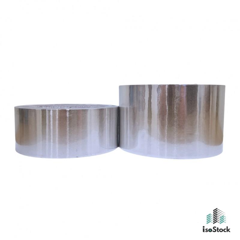 Bandă adezivă din aluminiu netedă termorezistentă  48 mm × 45 m