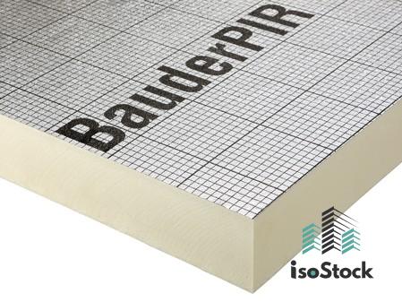 Bauder PIR FA TE 40 MM, Aluminiu, falț drept, 8.64m2