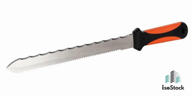 Cuțit profesional pentru tăiat vată minerală și polistiren – 41,5 cm