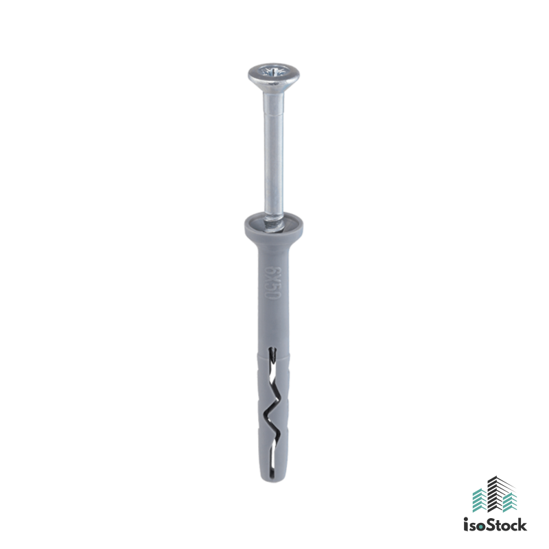 Dibluri Klimas SM - 6x80mm pentru profil soclu cutie 100buc.