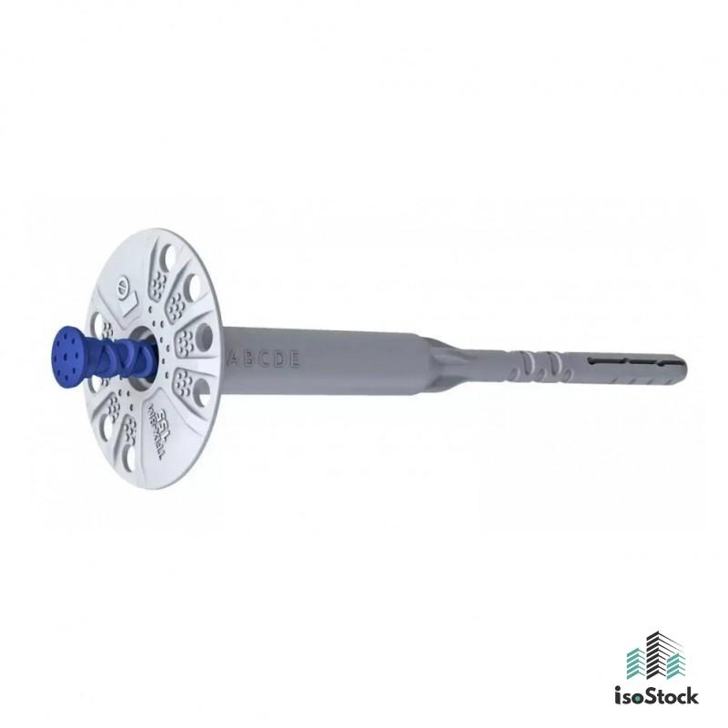 Rawlplug R-TFIX-8M-195 – diblu premium cu cui metalic pentru termoizolatie, 8 x 195 mm, cutie 200 buc