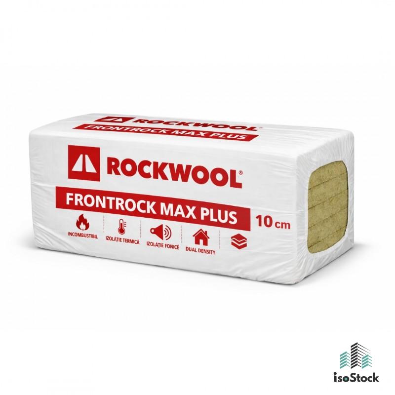 ROCKWOOL FRONTROCK MAX PLUS Vată bazaltică de fațadă, dual density