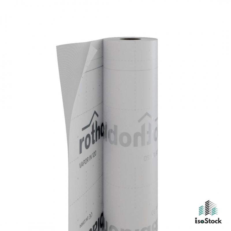 Rothoblaas Vapor IN 120, Bariera de vapori, 1.5 x 50m, 75 mp