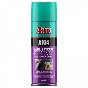 Akfix A104  Spray pentru îndepărtarea etichetelor autocolante, 200 ml