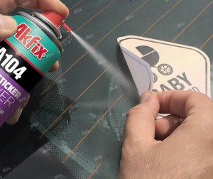 Akfix A104  Spray pentru îndepărtarea etichetelor autocolante, 200 ml