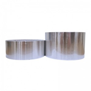 Bandă adezivă din aluminiu netedă termorezistentă  48 mm × 45 m