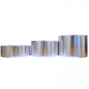 Bandă Adezivă Ranforsată din Aluminiu Termorezistentă 72 mm × 45 m