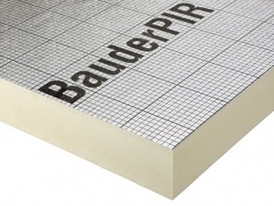Bauder PIR FA TE 20 MM, Aluminiu, falț drept, 16.56m2