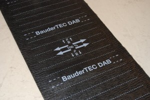 BauderTEC DAB - membrana bituminoasa autoadeziva pentru detalii, 7.5m x 0.5m