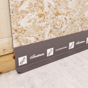 PLASTER BAND OUT 75 - Bandă de etanșare tâmplărie Rothoblaas exterior 75mmx25m