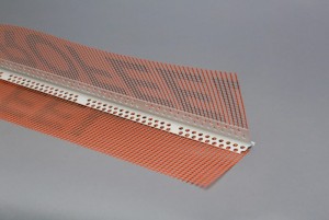 Profil PVC cu picurător cu margine vizibilă cu plasă 2.5m