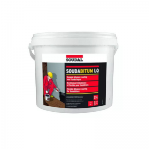 SOUDAL Soudabitum LQ 25L  -  Hidroizolație bituminoasă pentru exteriorul fundației