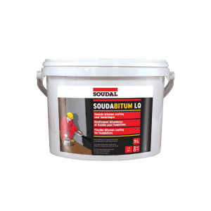 SOUDAL Soudabitum LQ 5L  -  Hidroizolație bituminoasă pentru exteriorul fundației