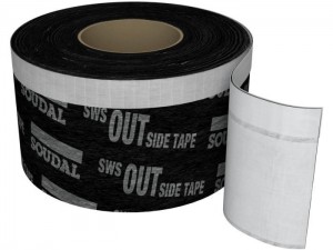 Soudal SWS Extra 100mm x 30ml, Banda etanșare ferestre și uși, exterior