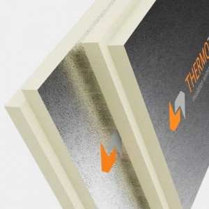 THERMOTOP PIR, 30mm AL/AL 1200/1200mm, falț drept