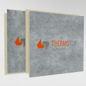 THERMOTOP PIR 100mm DV/DV 2400/1200mm, falț L