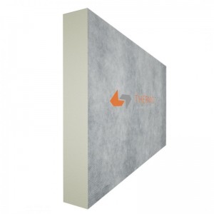 THERMOTOP PIR 30mm, cu membrană difuzie vapori, 2400/1200mm, falț drept, 2.88mp