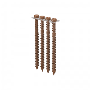 Șuruburi Rothoblaas KKT COLOR pentru lemn și WPC 5x43mm gri